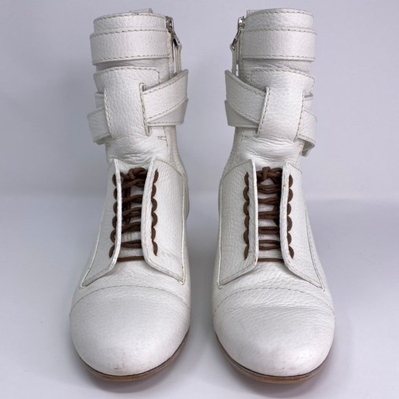 Authentic FENDI Diane Strappy Ankle Boots - Picture 3 of 7